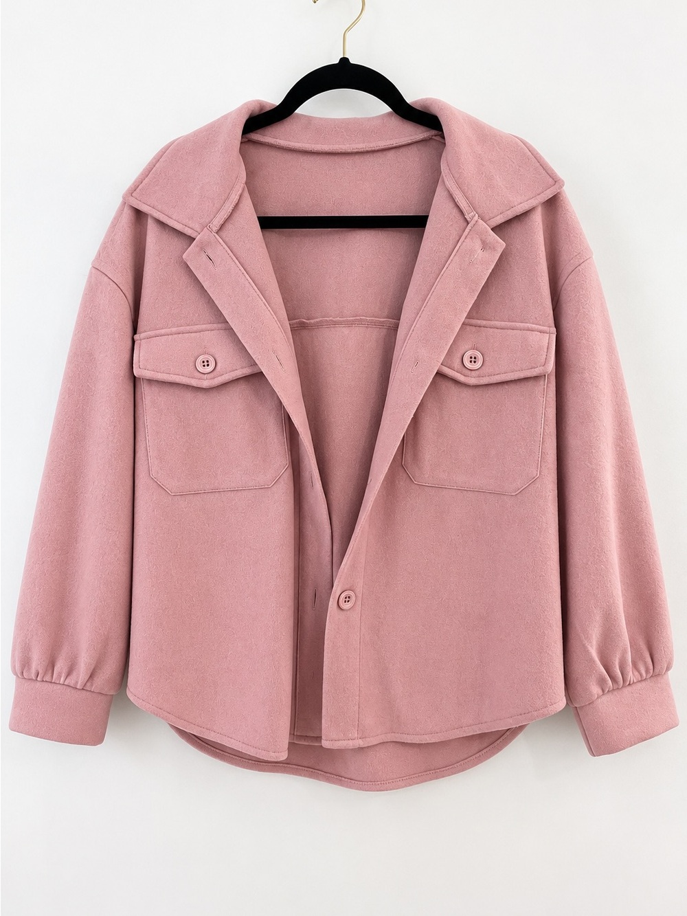 Women’s Pink Oversized Jacket